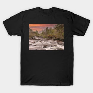 Sunset Falls of Dochart T-Shirt